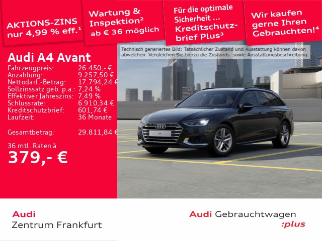 Audi A4 35 TFSI Avant S-Tronic