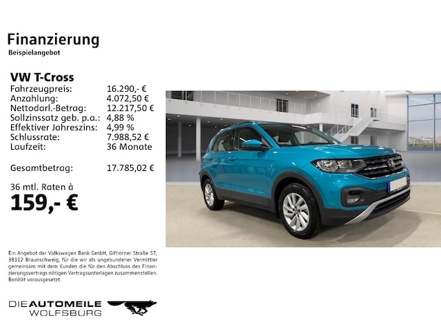 Volkswagen T-Cross 1.0 TSI Life