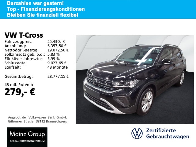 Volkswagen T-Cross 1.0 TSI DSG
