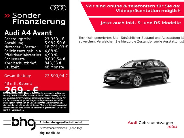 Audi A4 35 TDI Avant S-Tronic