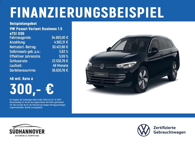 Volkswagen Passat Business DSG Variant