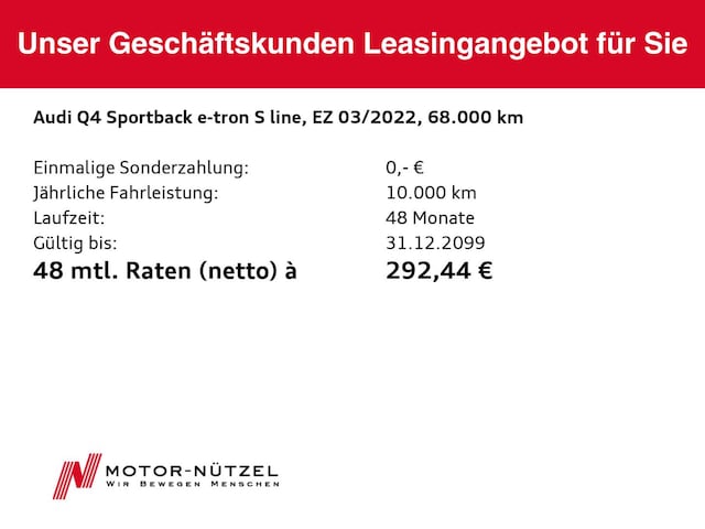 Audi Q4 e-tron 40 Sportback