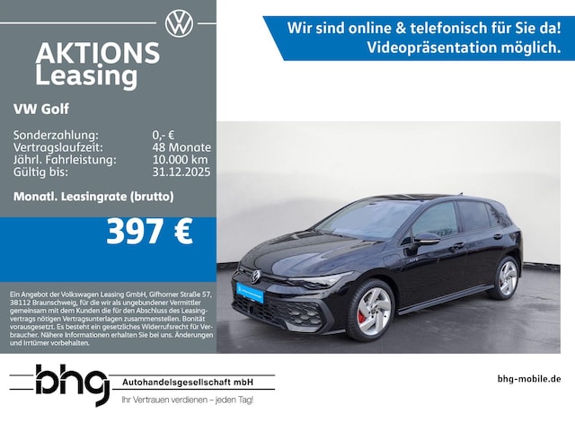 Volkswagen Golf DSG GTE eHybrid