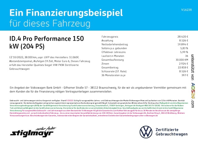 Volkswagen ID.4 IQ.Drive Performance Pro