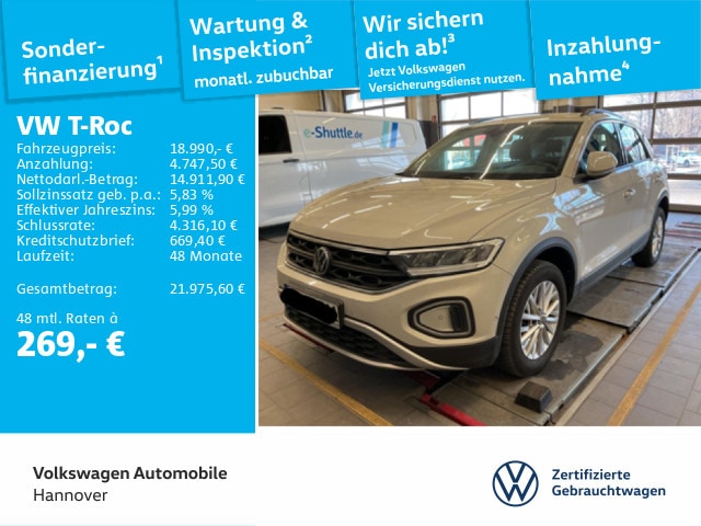 Volkswagen T-Roc 1.0 TSI Life