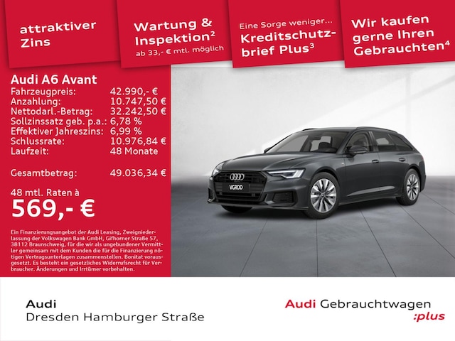 Audi A6 45 TDI Avant Quattro S-Tronic Sport