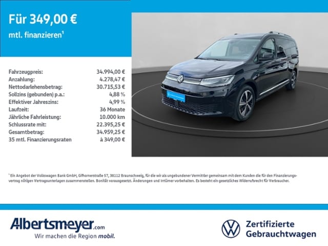 Volkswagen Caddy 1.5 TSI DSG Maxi