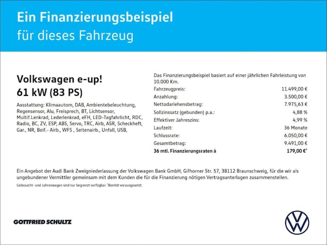 Volkswagen e-up! Style