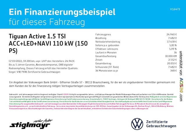 Volkswagen Tiguan 1.5 TSI