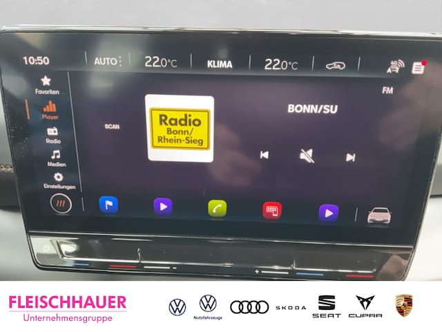 Cupra Born Digitales Cockpit LED Klima Fahrerprofil Musikstreaming