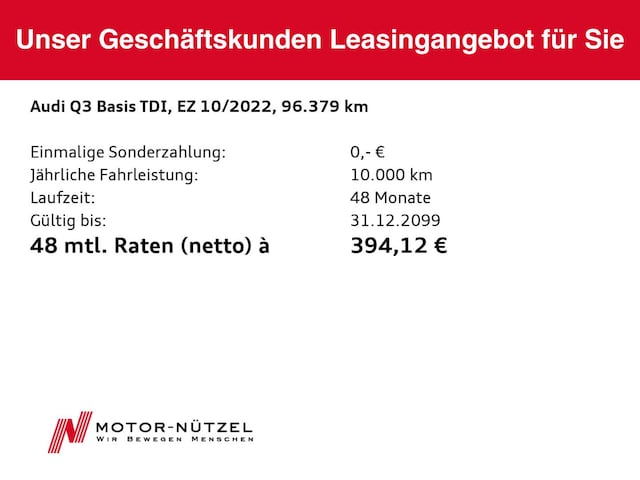 Audi Q3 35 TDI S-Tronic