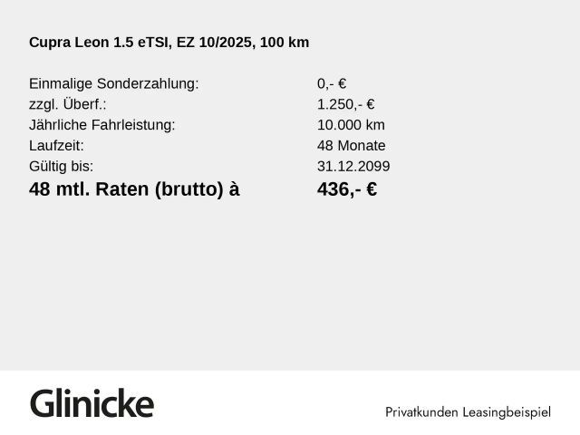 Cupra Leon DSG Sportstourer