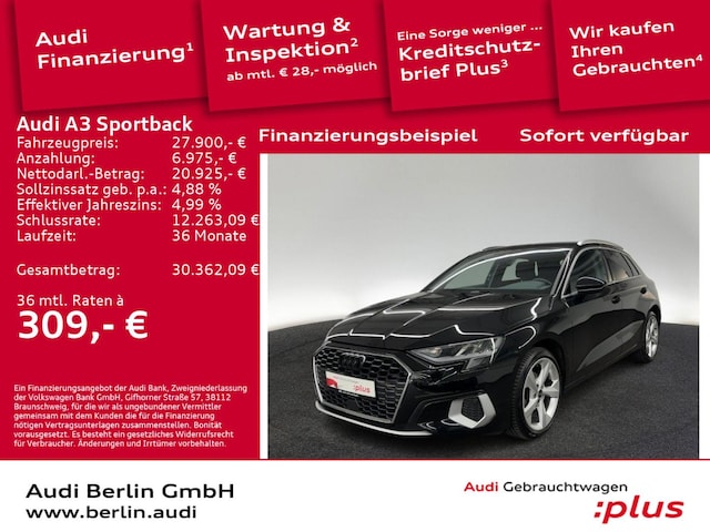 Audi A3 35 TDI S-Tronic Sportback