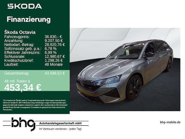 Skoda Octavia 2.0 TSI Combi RS