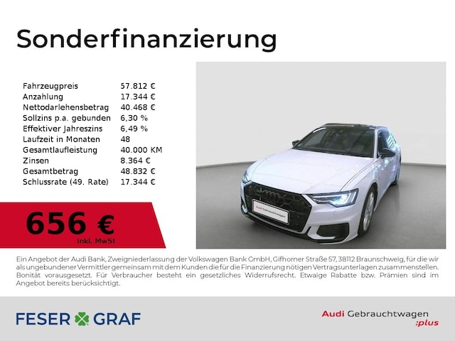 Audi A6 45 TDI Avant Quattro S-Line S-Tronic