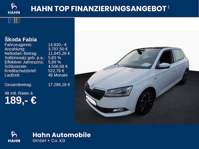 Skoda Fabia 1.0 TSI Drive