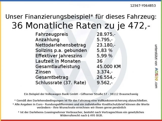 Volkswagen T-Cross 1.5 TSI ACT DSG