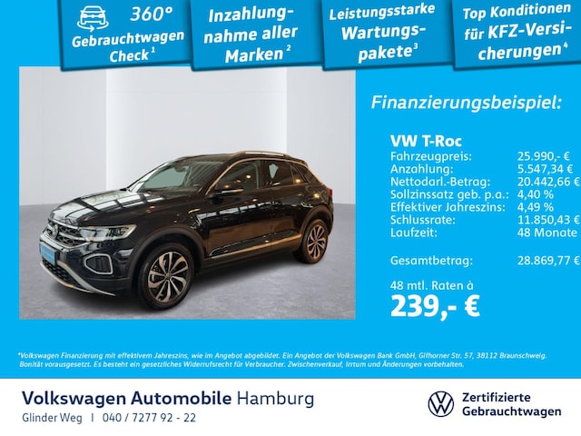 Volkswagen T-Roc 1.5 TSI DSG Style