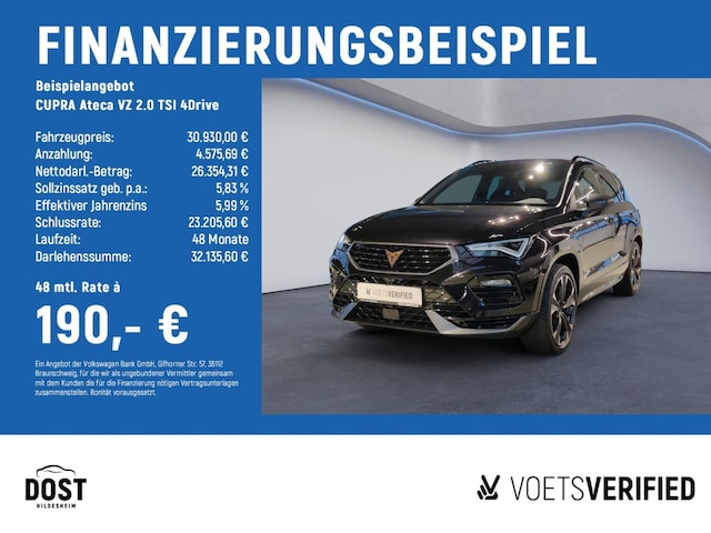 Cupra Ateca 2.0 TSI 4Drive VZ