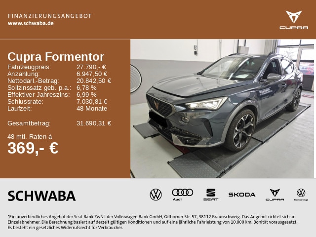 Cupra Formentor 1.4 e-Hybrid VZ