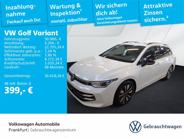 Volkswagen Golf 2.0 TDI DSG Golf VIII Variant