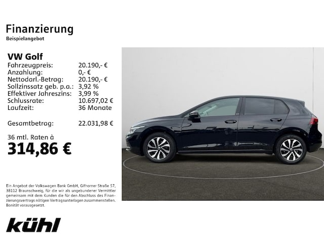Volkswagen Golf 1.5 TSI Golf VIII IQ.Drive