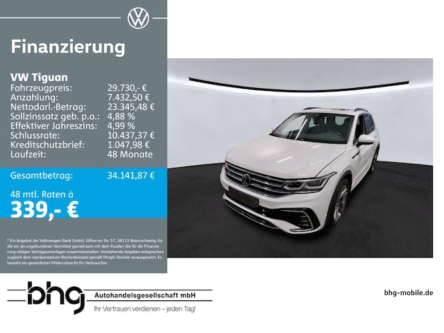 Volkswagen Tiguan 1.5 TSI DSG R-Line