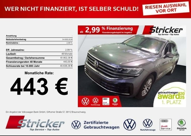 Volkswagen Touareg 3.0 V6 TDI