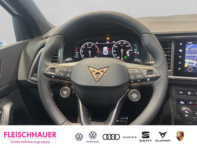 Cupra Ateca 1,5 TSI Navi Digitales Cockpit 360 Kamera LED Sperrdiff. ACC El. Heckklappe Apple CarPlay