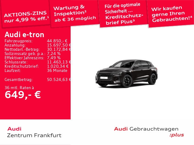 Audi e-tron 55 Quattro S-Line