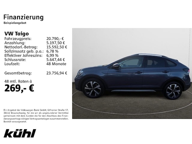 Volkswagen Taigo 1.0 TSI Style