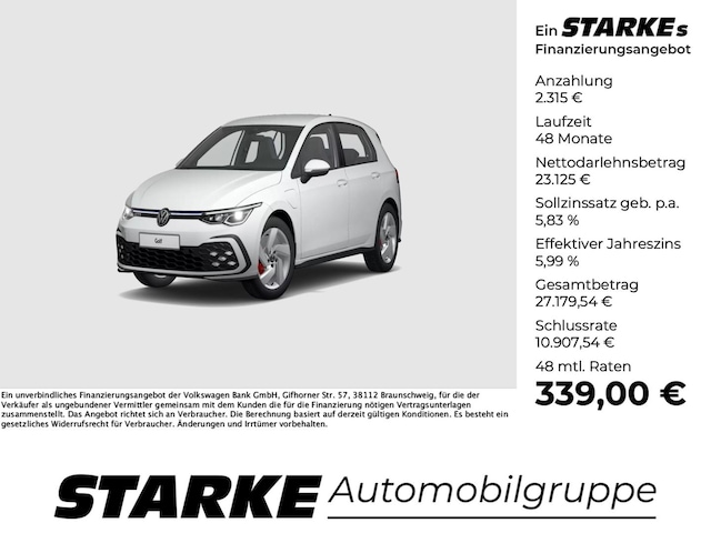 Volkswagen Golf 1.4 TSI DSG GTE eHybrid