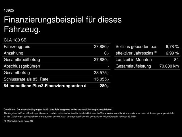 Mercedes-Benz CLA 180 Progressive