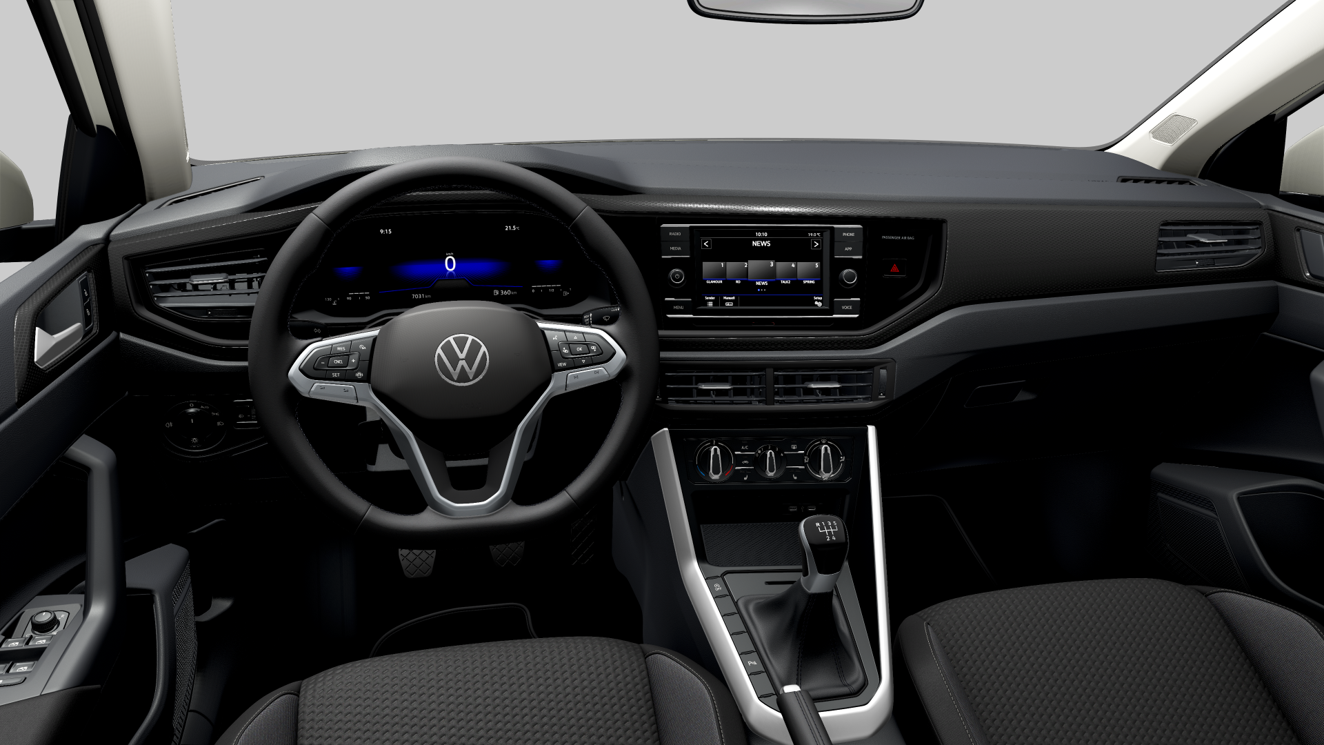 Volkswagen Polo Benziner App Connect GJR LED Sitzheizung
