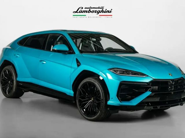 Lamborghini Urus SE  Blu Uranus, Style Pack High Gloss Black