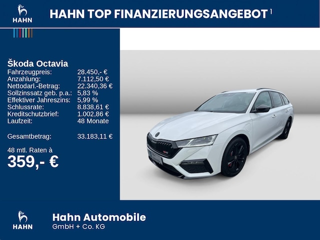 Skoda Octavia 1.4 TSI Combi RS iV