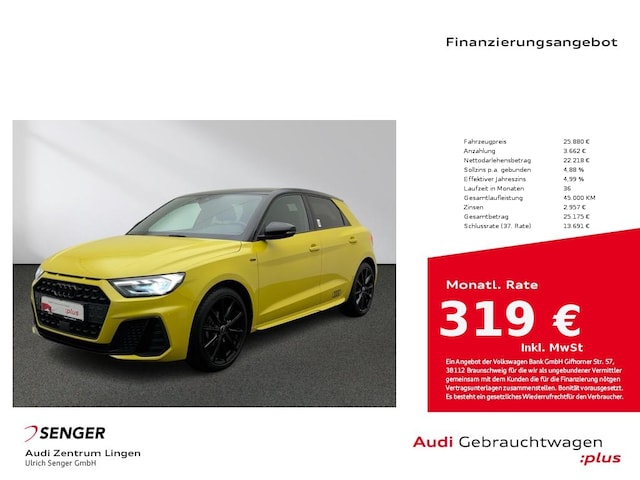 Audi A1 25 TFSI S-Line S-Tronic Sportback