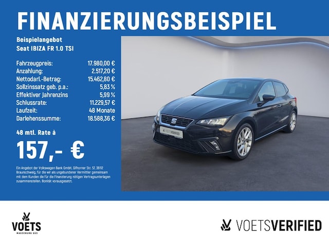 Seat Ibiza 1.0 TSI FR-lijn