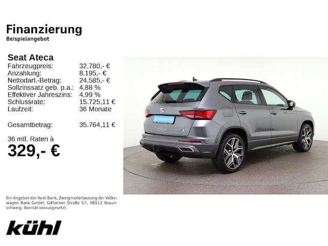 Seat Ateca 2.0 TDI DSG FR-lijn