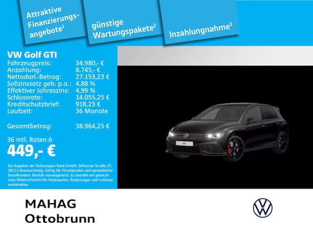 Volkswagen Golf 2.0 TSI GTI Golf VIII