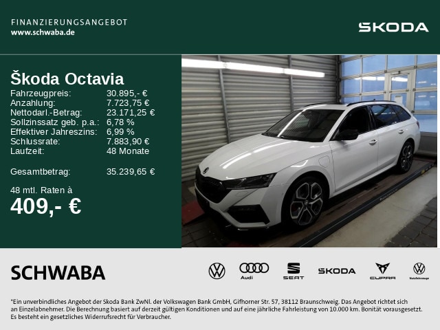 Skoda Octavia 1.4 TSI Combi RS