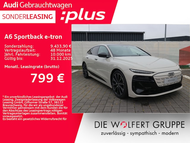 Audi A6 e-tron Quattro Sportback