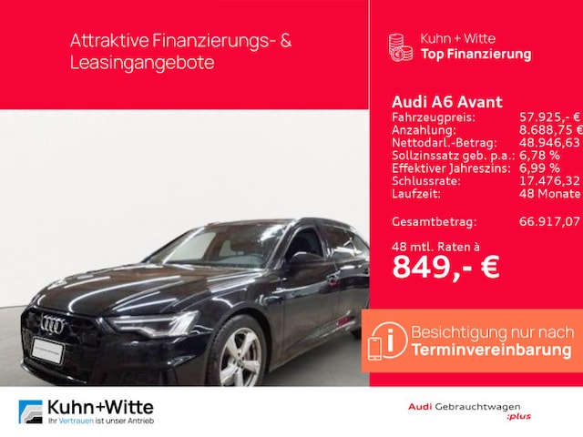 Audi A6 50 TDI Avant Quattro S-Line