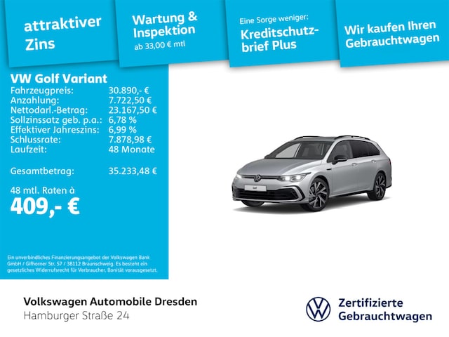 Volkswagen Golf Golf VIII R-Line Variant