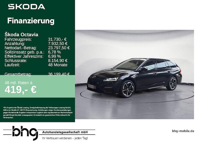 Skoda Octavia 2.0 TDI Combi RS