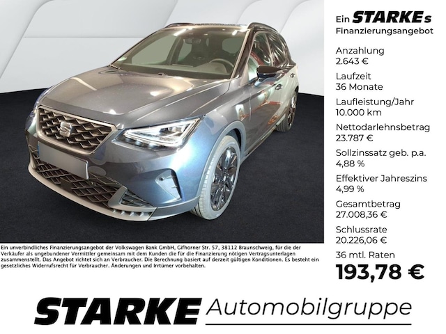 Seat Arona 1.0 TSI Black DSG FR-lijn