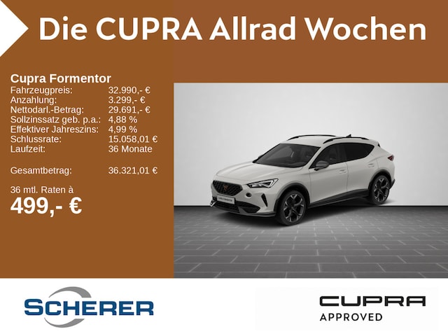 Cupra Formentor 2.0 TSI 4Drive VZ