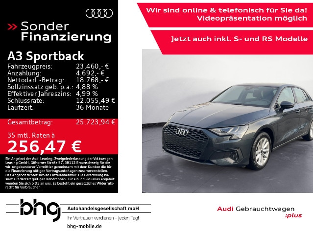 Audi A3 35 TFSI S-Tronic Sportback