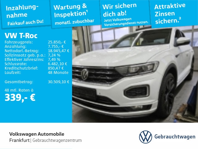 Volkswagen T-Roc 2.0 TDI DSG Sport