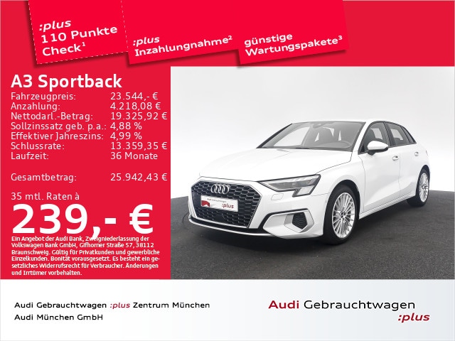 Audi A3 35 TFSI Sportback